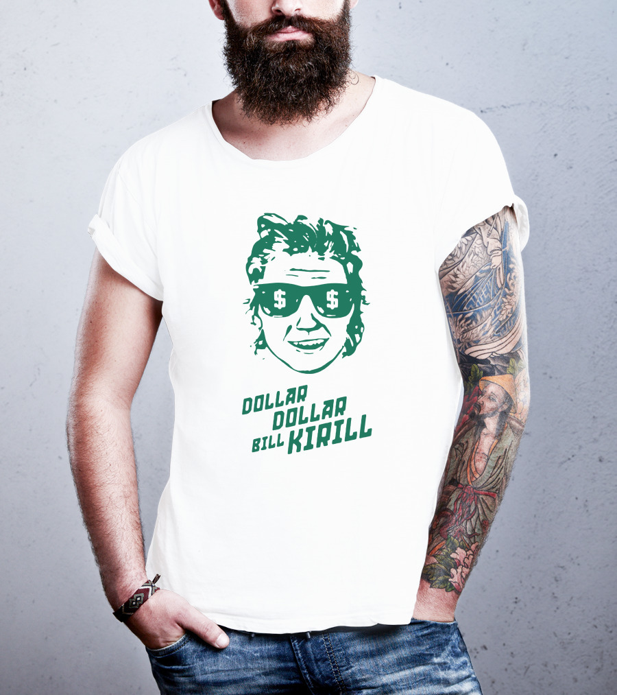 Dollar Dollar Bill Kirill Sunglasses Icon With Dollar Signs T-Shirt
