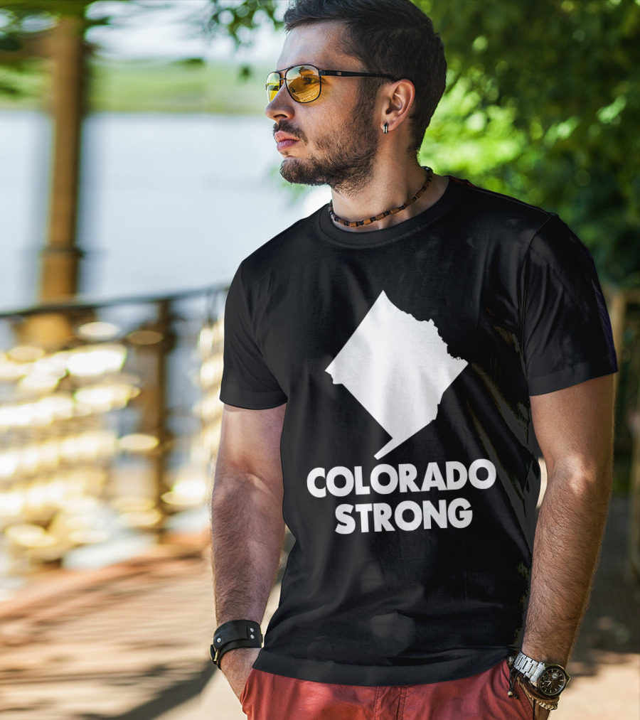 Colorado Strong DC State Outline T-Shirt