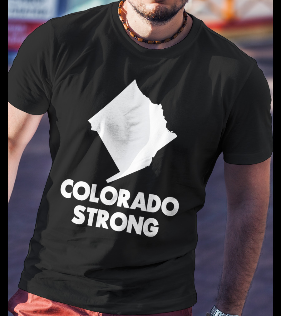 Colorado Strong DC State Outline T-Shirt