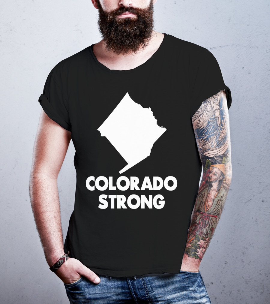 Colorado Strong DC State Outline T-Shirt