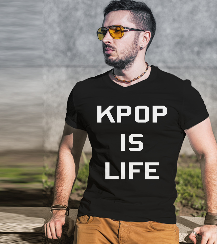 KPOP Is Life Fandom Enthusiast T-Shirt