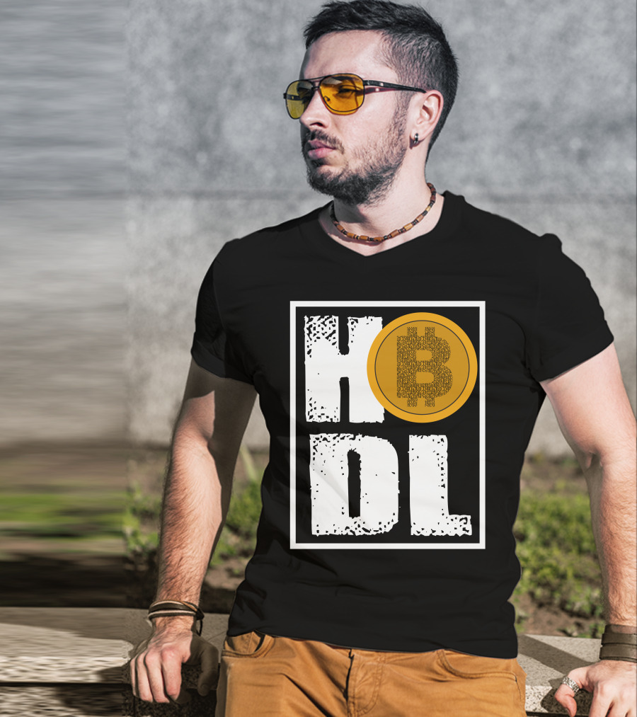 Bitcoin BTC Crypto HODL Coin Currency T-Shirt