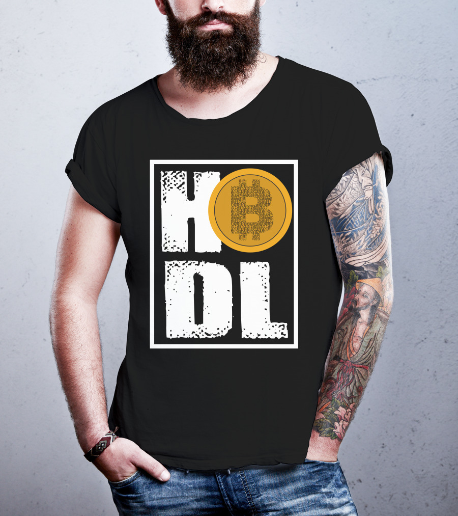 Bitcoin BTC Crypto HODL Coin Currency T-Shirt