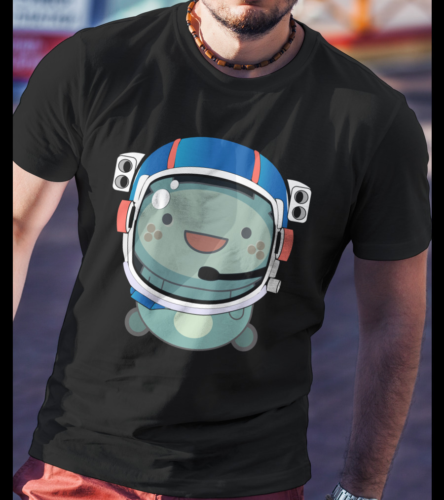 Funny Cat Astronaut Helmet Outer Space Cat Lover Spacex T-Shirt