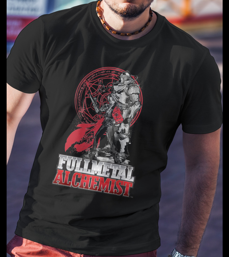 Fullmetal Alchemist Circle Symbol Armor Duo T-Shirt