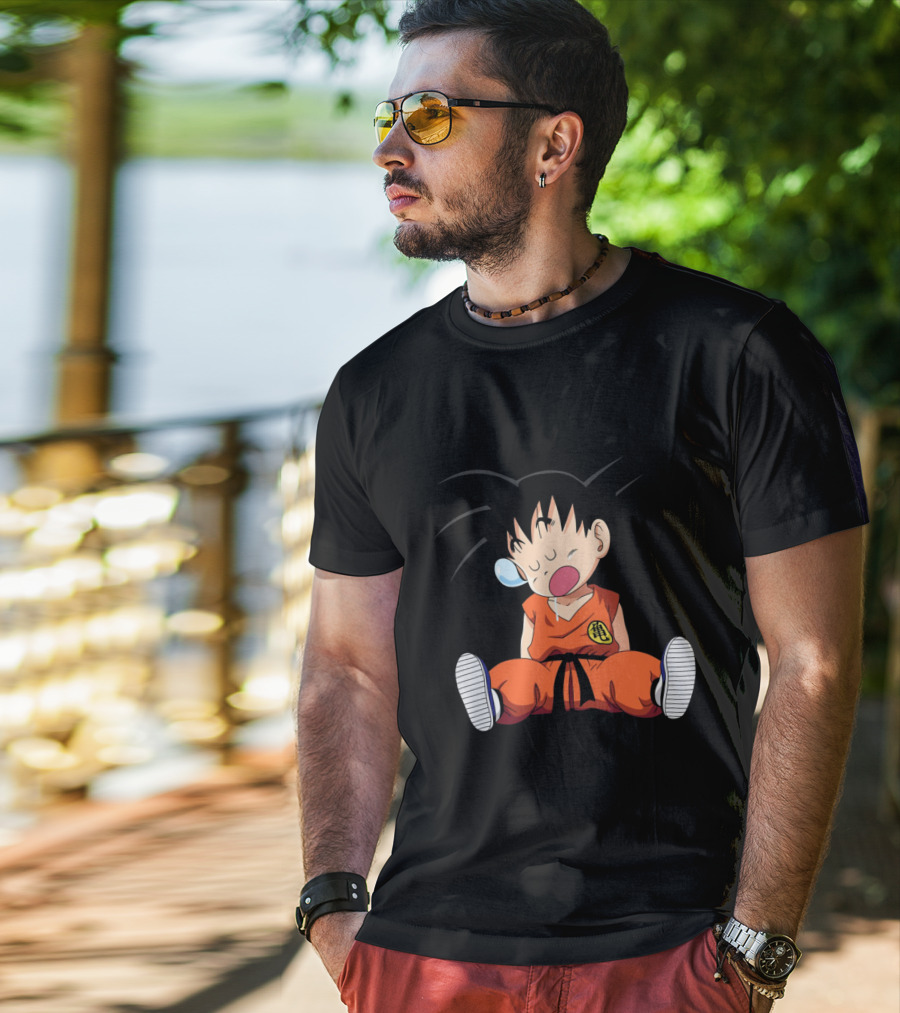 Dragonball Z Goku Kid Sleepy Super Saiyan T-Shirt