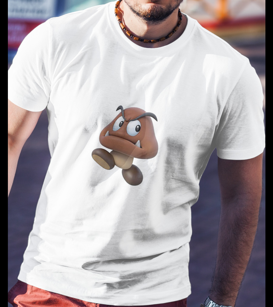 Mario Goomba Character T-Shirt