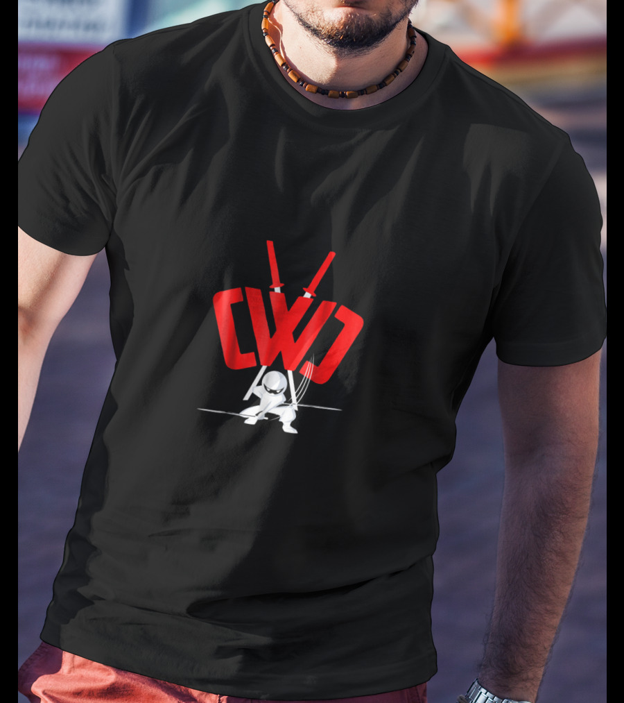 CWC Spy Ninja With Dual Swords T-Shirt