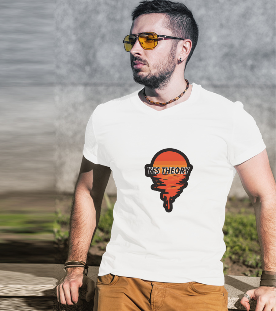 Yes Theory Melting Sun Ocean Horizon T-Shirt