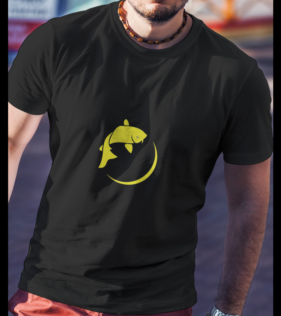 Alex Epic Koi Moon Yellow T-Shirt
