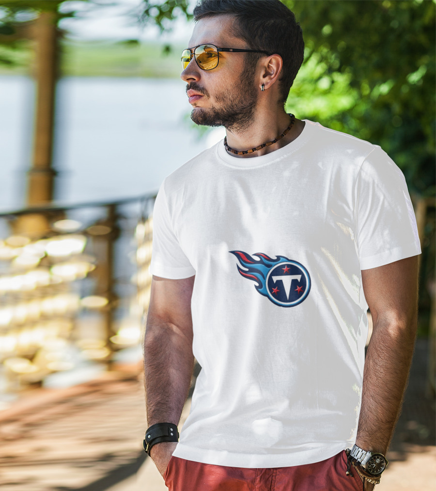 Tennessee Titans Logo Injury Reserve T-Shirt