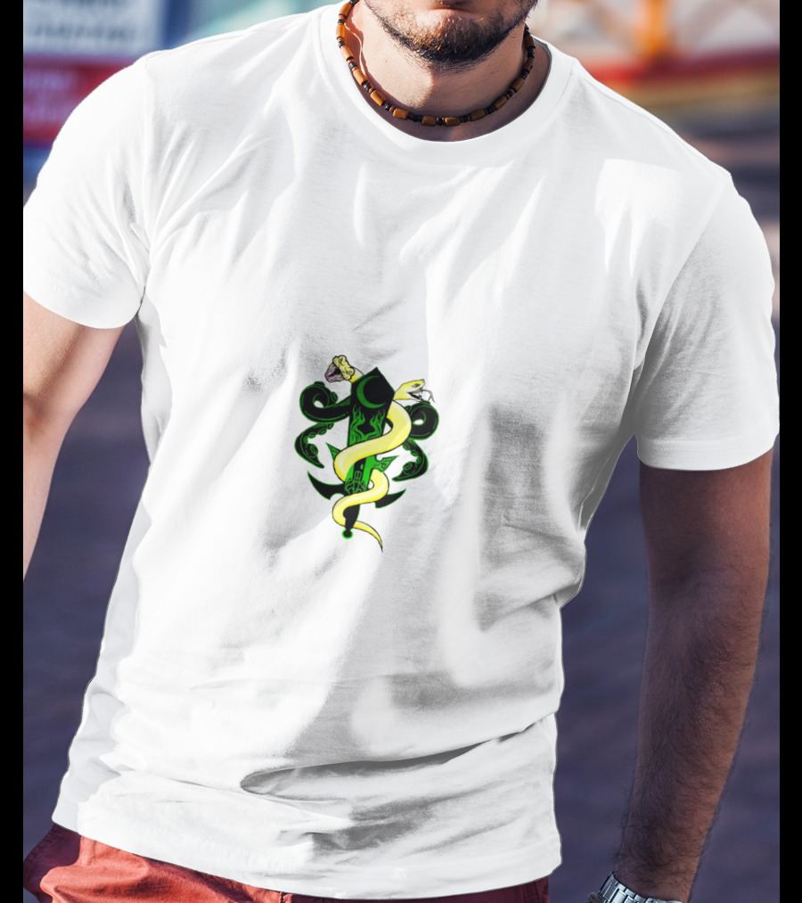 Thomas Sanders Sanders Sides Green Snake Crest T-Shirt