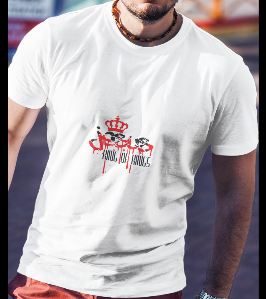 Jesus King Of Kings Dripping Crown T-Shirt