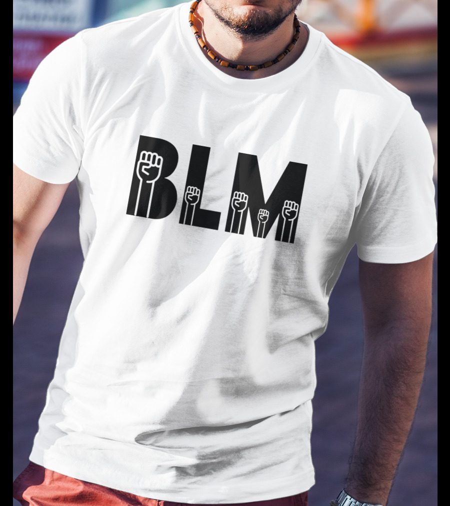 BLM Fists Raised Solidarity T-Shirt