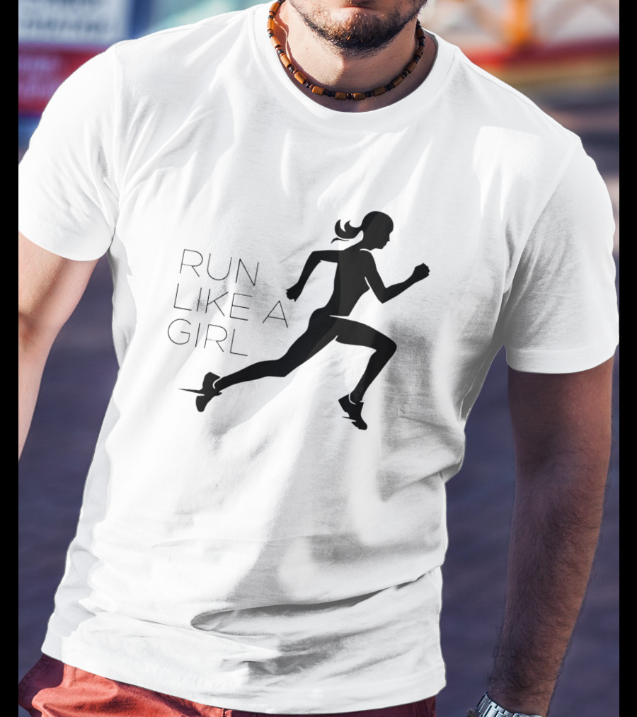 Run Like A Girl Running T-Shirt
