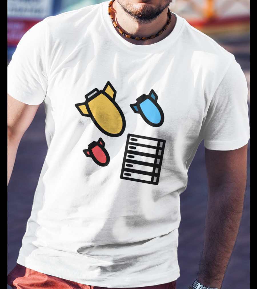 DDOS Attacks Bombarding Server Iconic T-Shirt