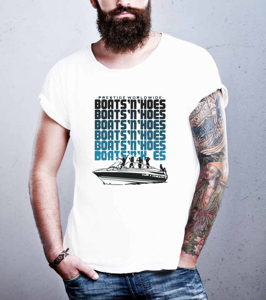 Prestige Worldwide Boats 'N' Hoes Boat T-Shirt