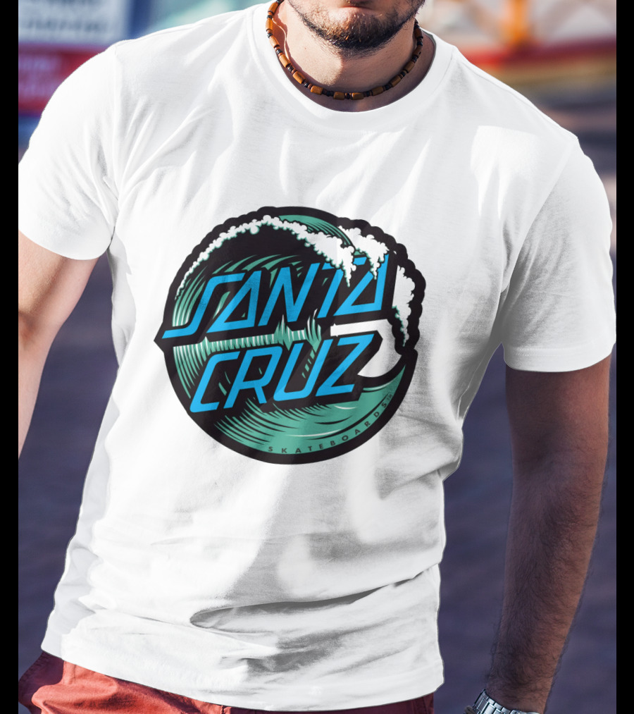 Santa Cruz Skateboards Wave T-Shirt