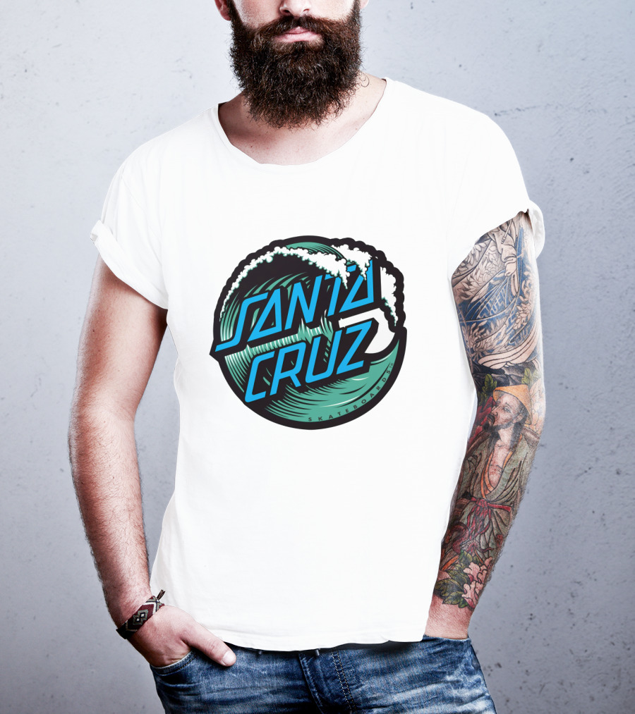 Santa Cruz Skateboards Wave T-Shirt