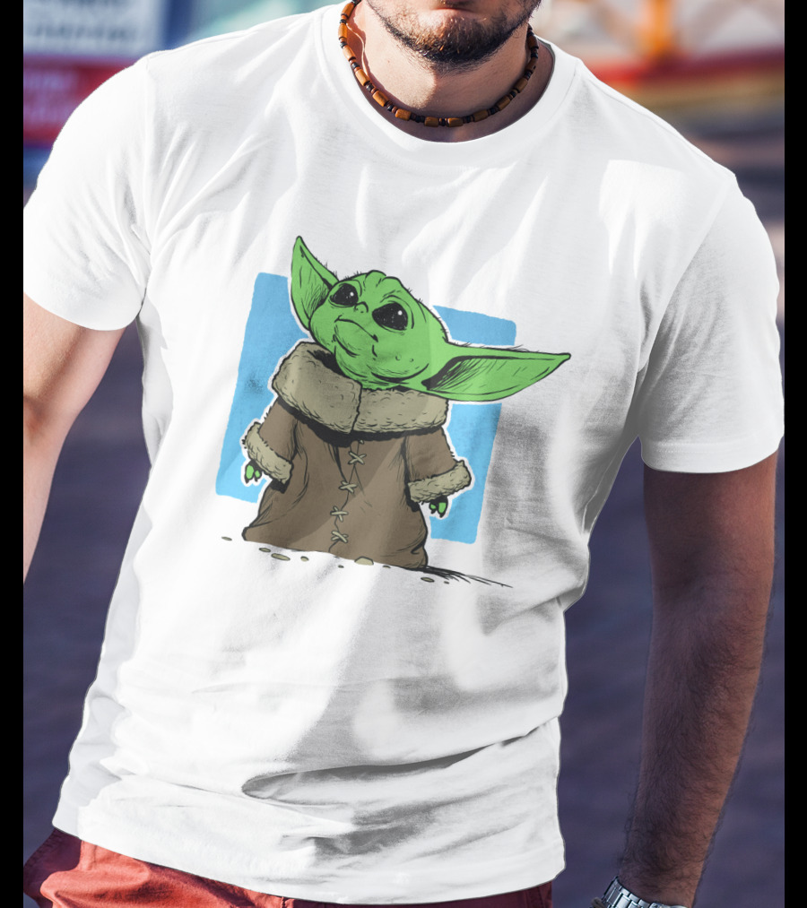 Grogu Cute Creature From Star Wars The Mandalorian T-Shirt