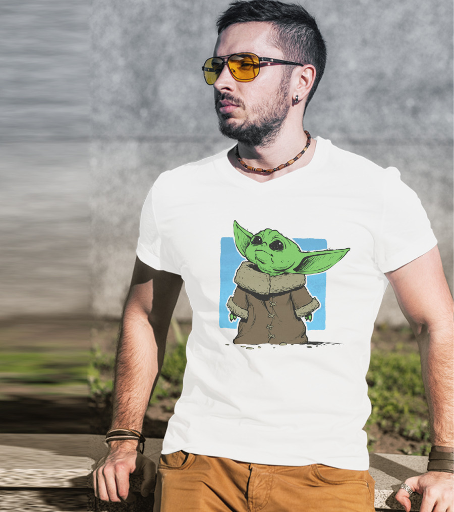 Grogu Cute Creature From Star Wars The Mandalorian T-Shirt