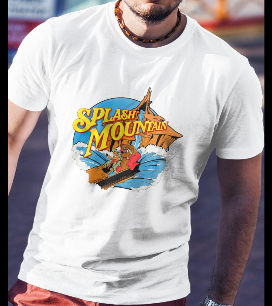 Splash Mountain Ride Log Flume Adventure Disney Characters T-Shirt