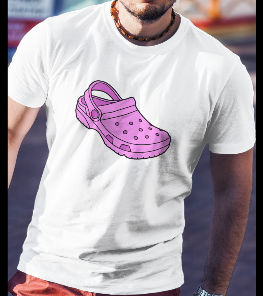 Crocs Pink Clog T-Shirt