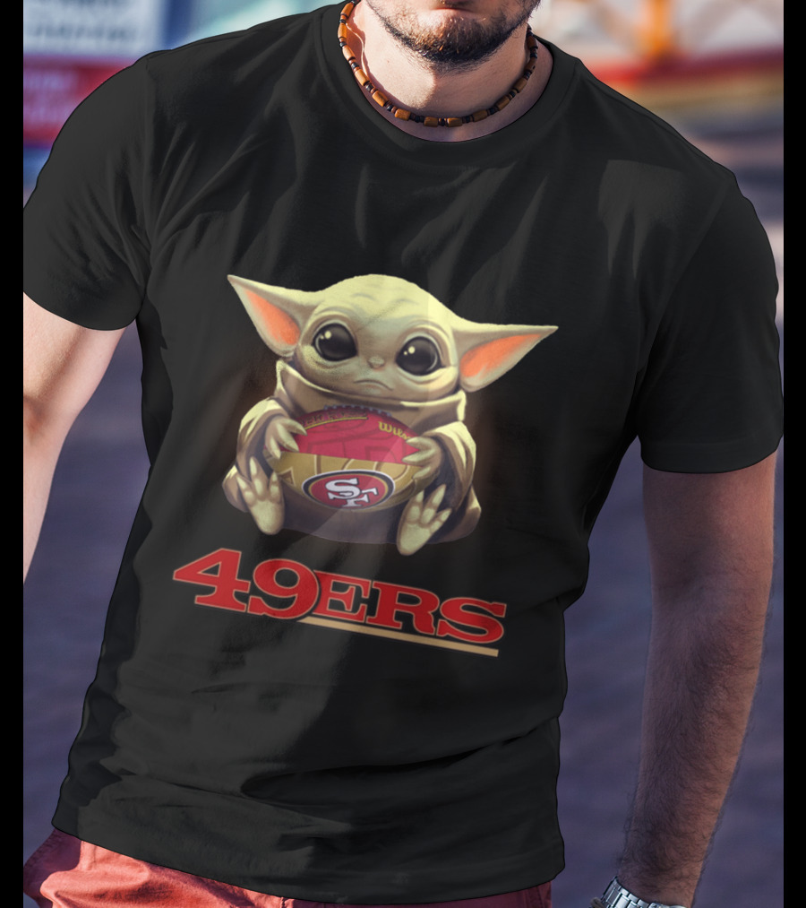 Yoda Baby 49ers San Francisco Football T-Shirt
