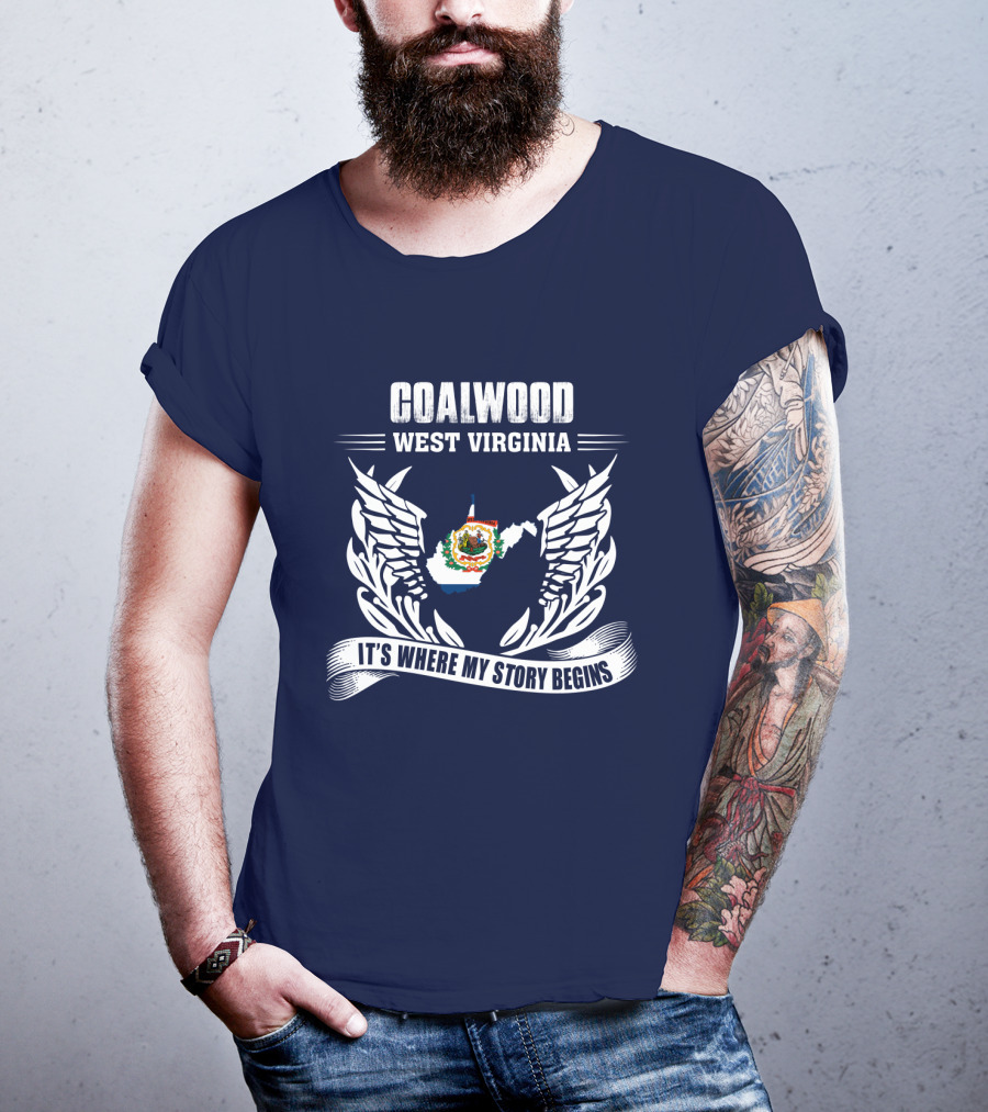 Coalwood West Virginia It's Where My Story Begins T-Shirt