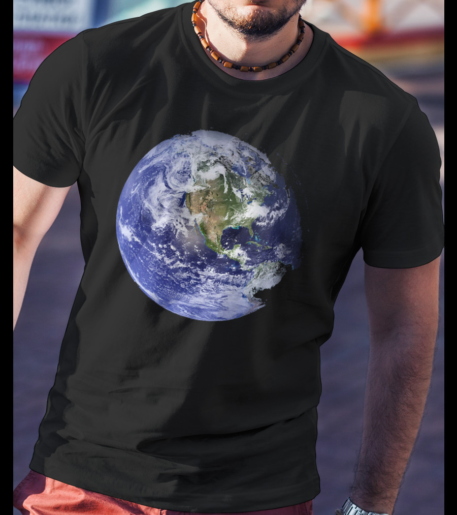 Earth Planet Our Home Image In The University T-Shirt