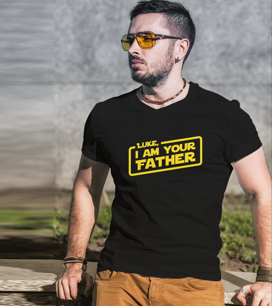 LUKE I AM YOUR FATHER Yellow T-Shirt
