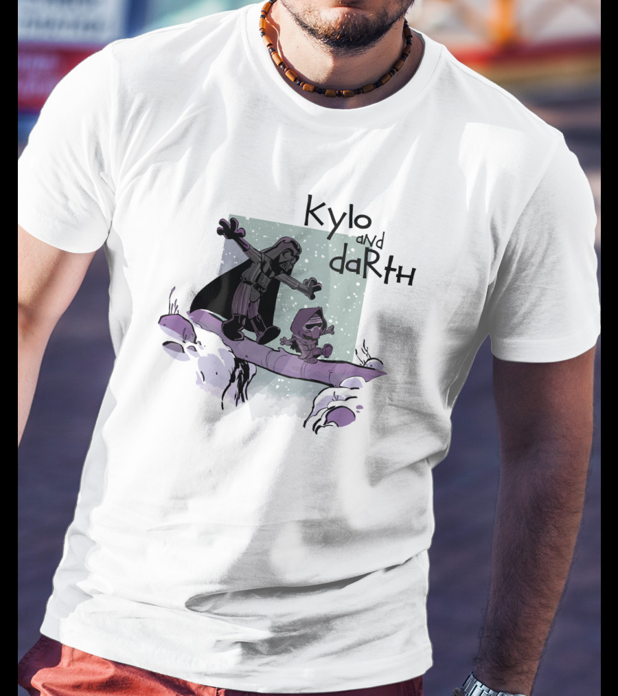 Kylo And Darth Snowy Adventure T-Shirt