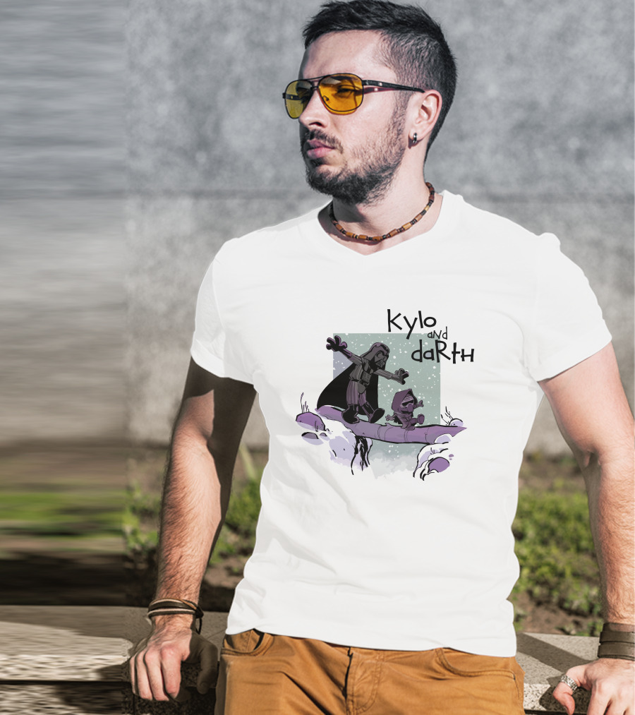 Kylo And Darth Snowy Adventure T-Shirt