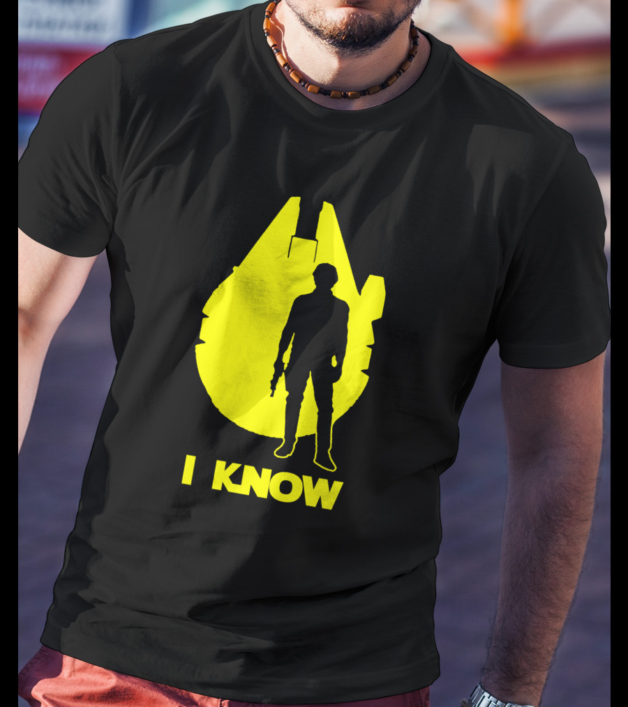 Starwar Couple I Know Millennium T-Shirt