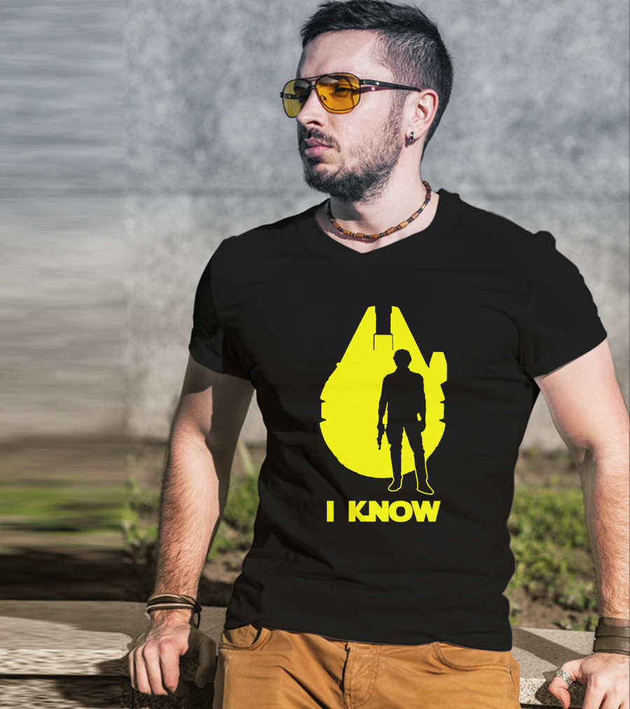 Starwar Couple I Know Millennium T-Shirt