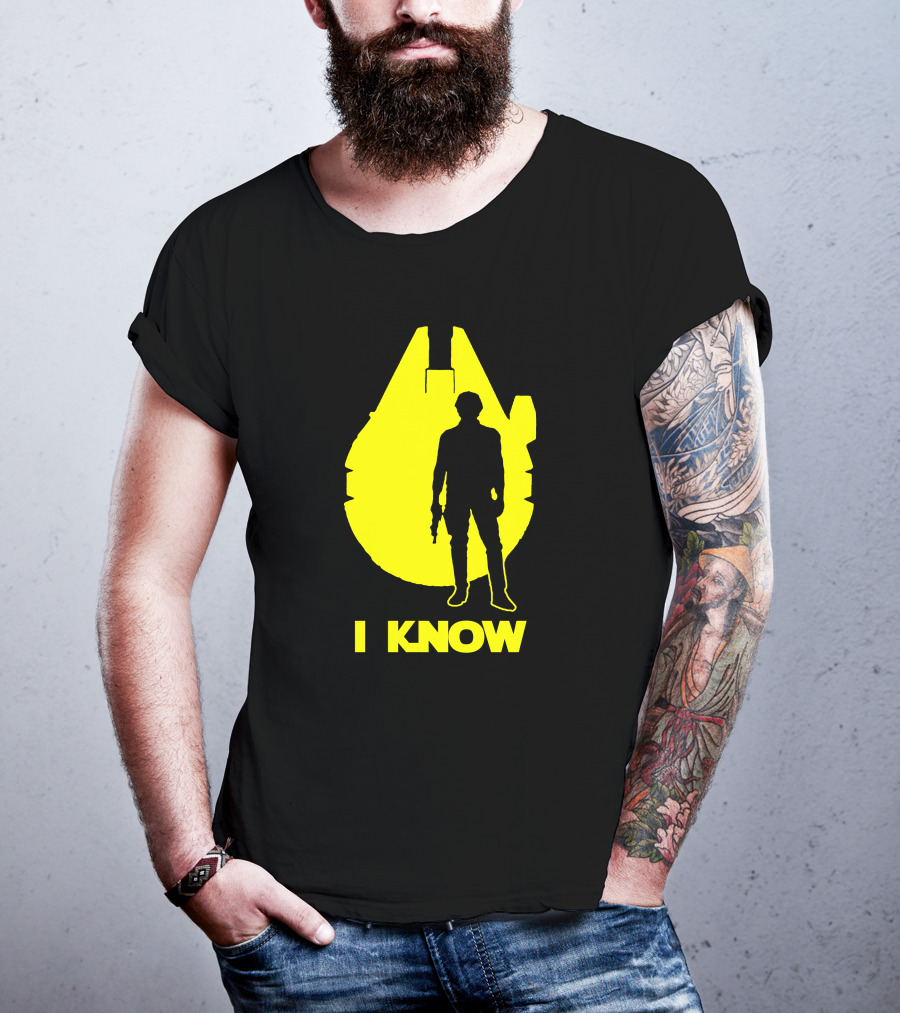 Starwar Couple I Know Millennium T-Shirt
