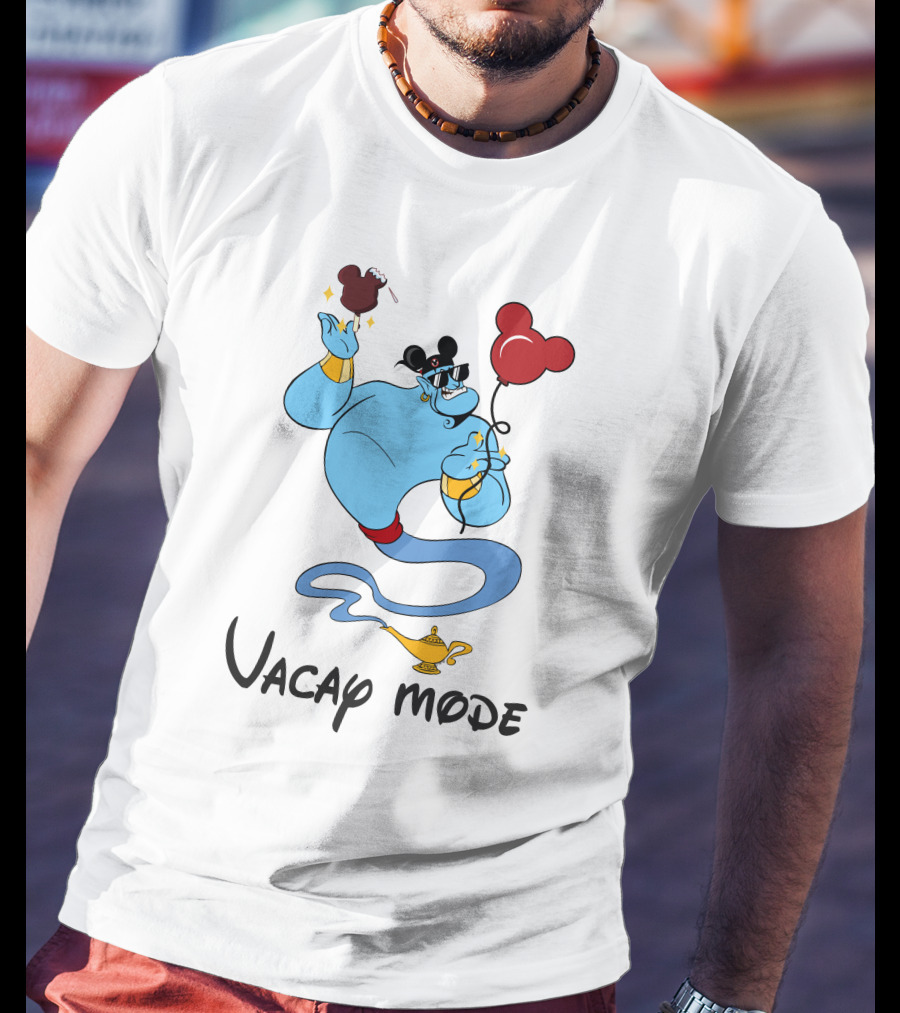 Aladin Genie Vacay Mode T-Shirt