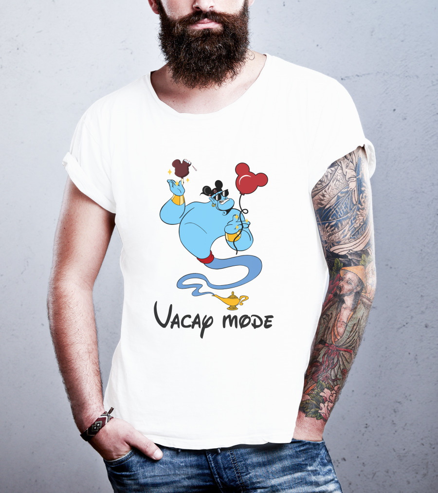 Aladin Genie Vacay Mode T-Shirt
