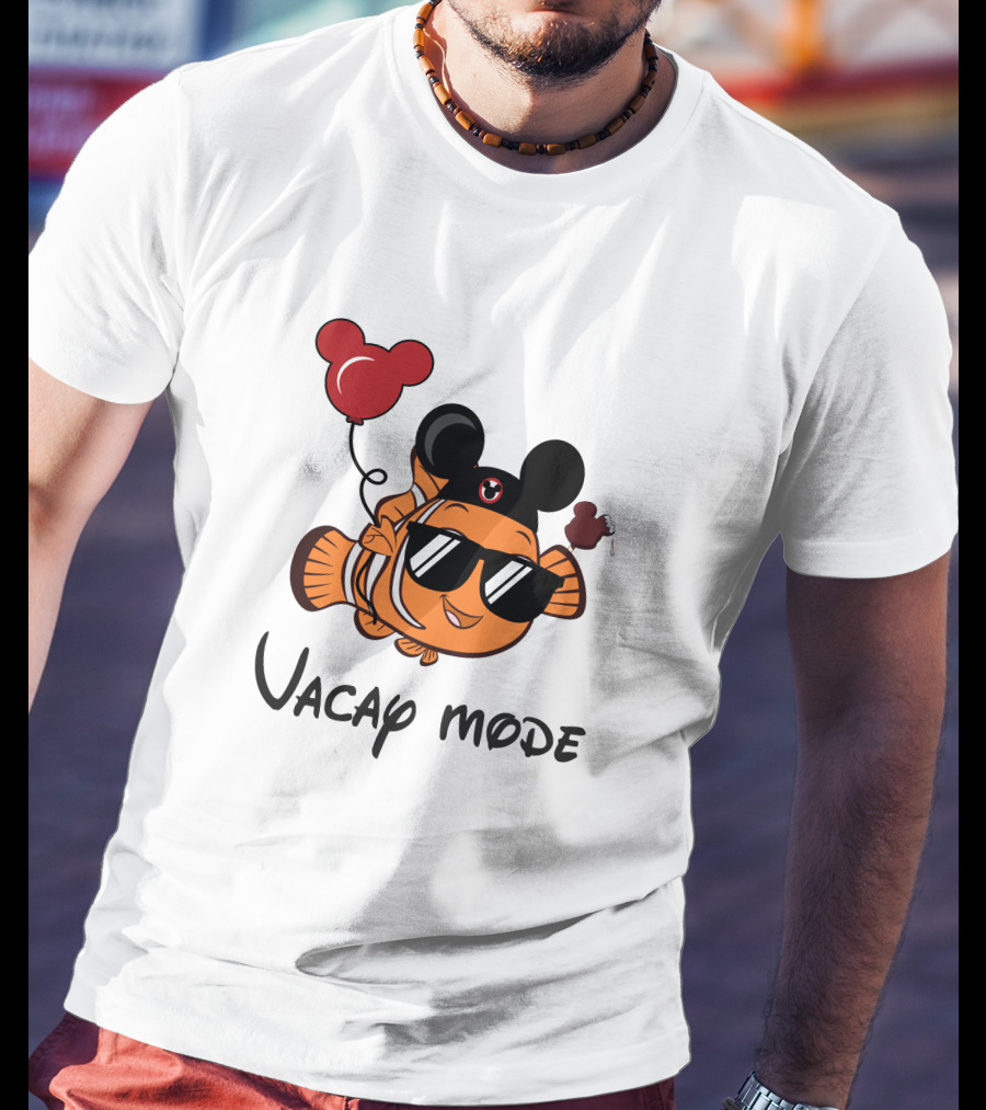 Nemo Vacay Mode Mouse Ears Balloon T-Shirt