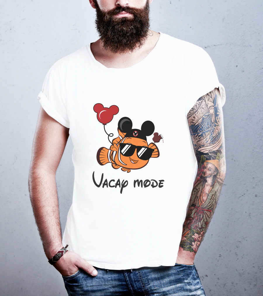 Nemo Vacay Mode Mouse Ears Balloon T-Shirt
