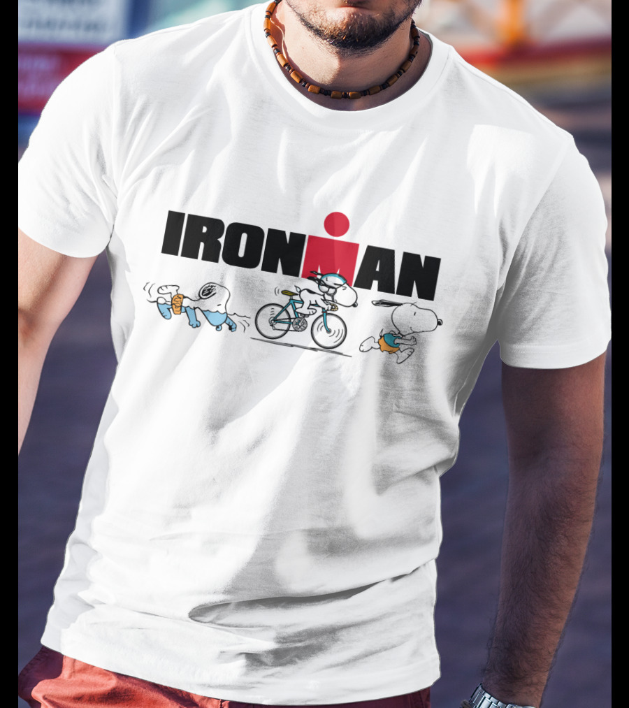 IRONMAN Snoopy Triathlon Challenge T-Shirt