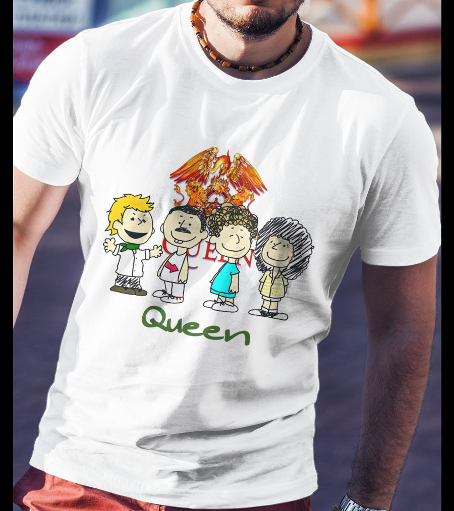 Queen Characters With Phoenix Crest T-Shirt