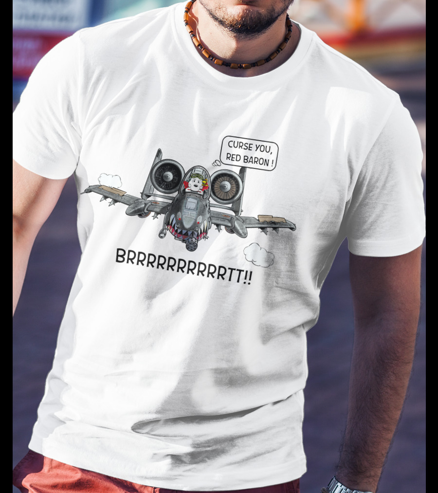Curse You Red Baron BRRRRRRRRRRTT T-Shirt
