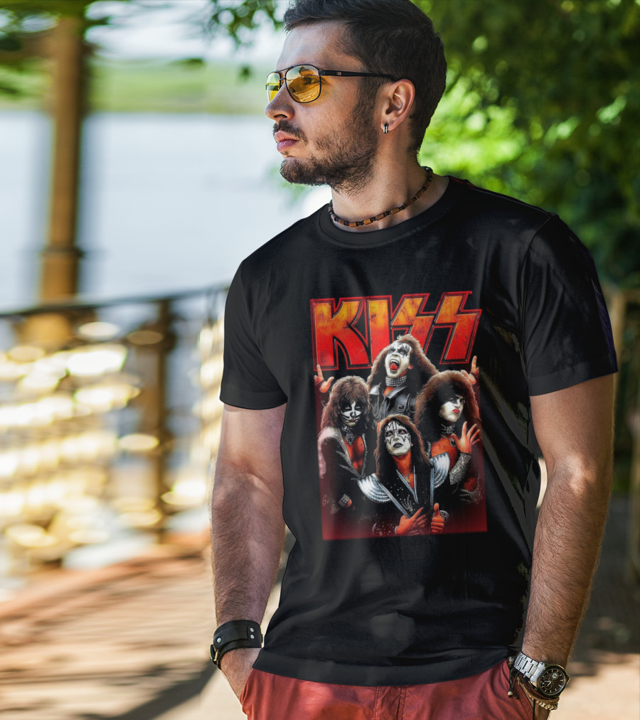 KISS Band Members Iconic T-Shirt