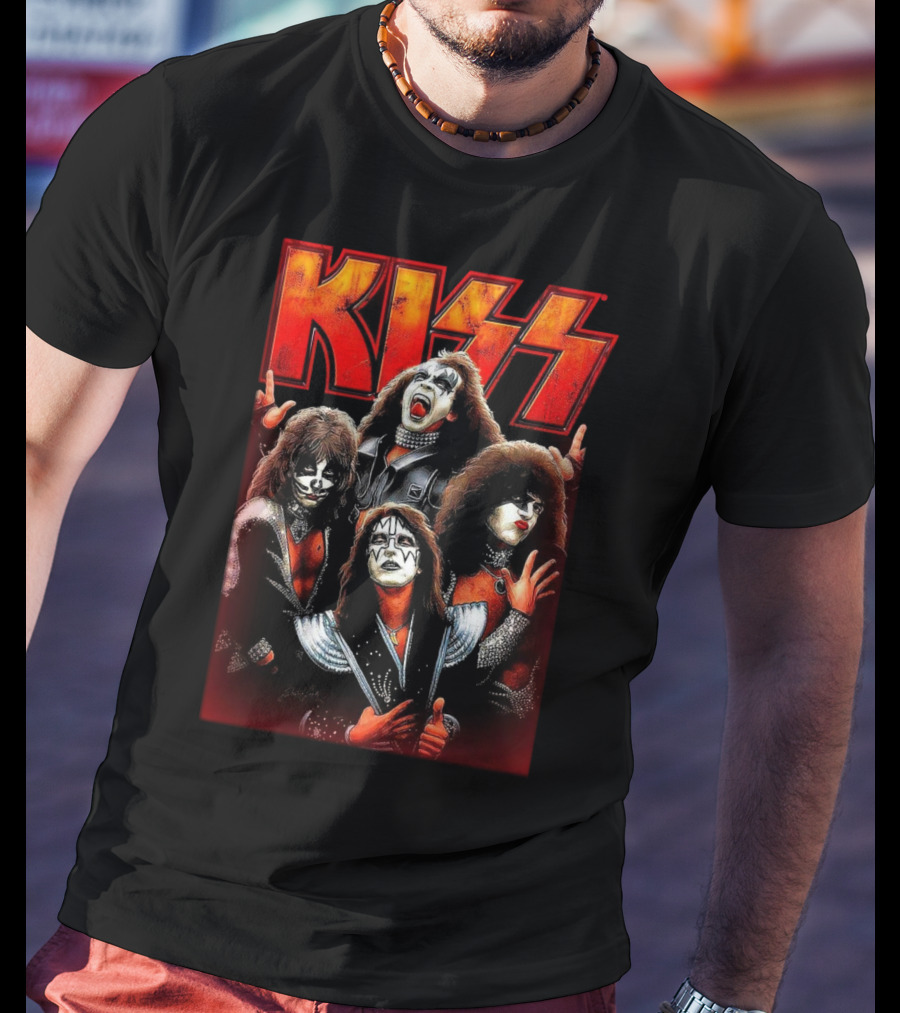 KISS Band Members Iconic T-Shirt