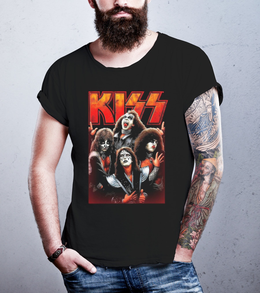 KISS Band Members Iconic T-Shirt