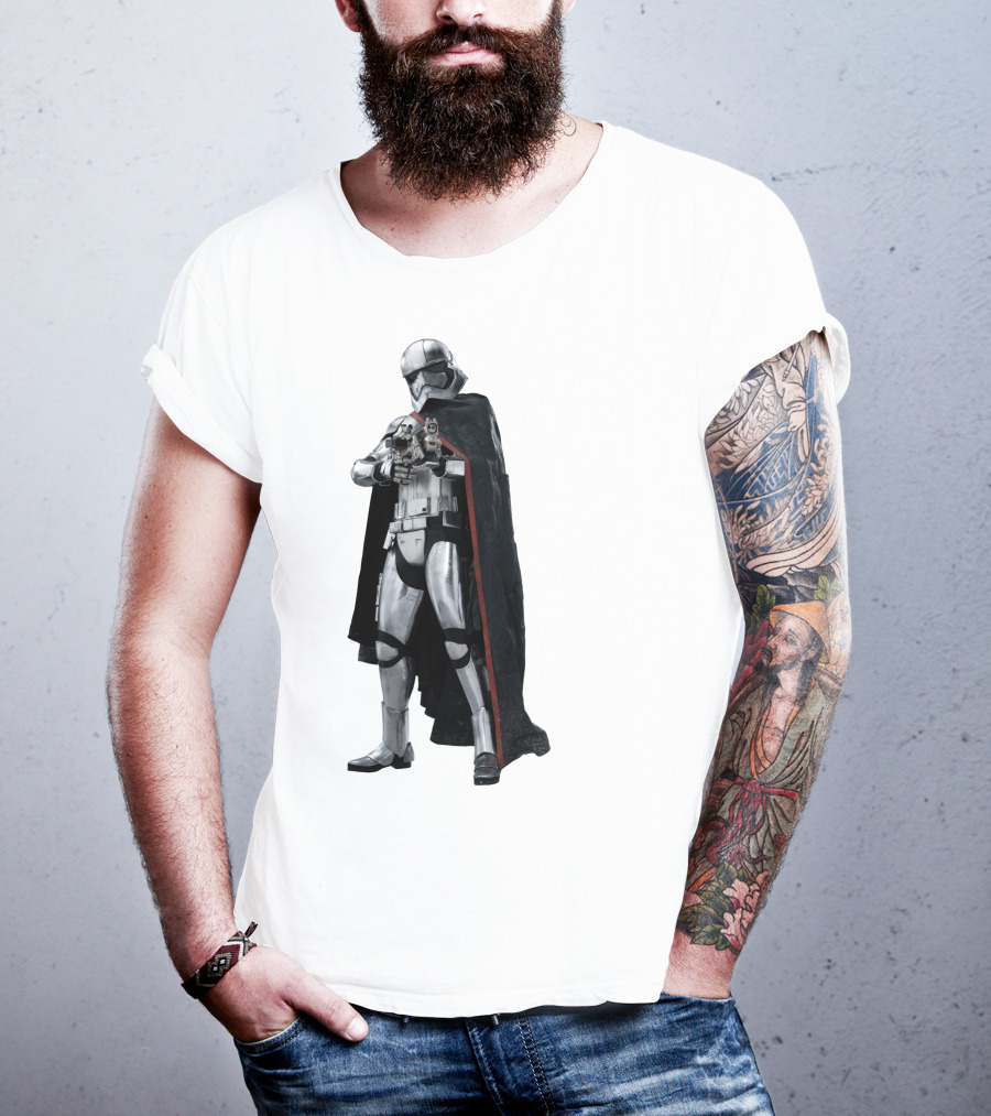 Star Wars Captain Phasma Armor Cloaked T-Shirt