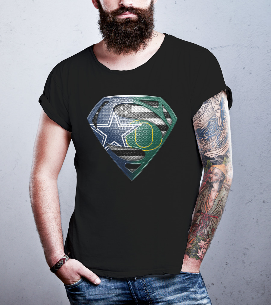Dallas Oregon Superman Logo Sspus191 T-Shirt