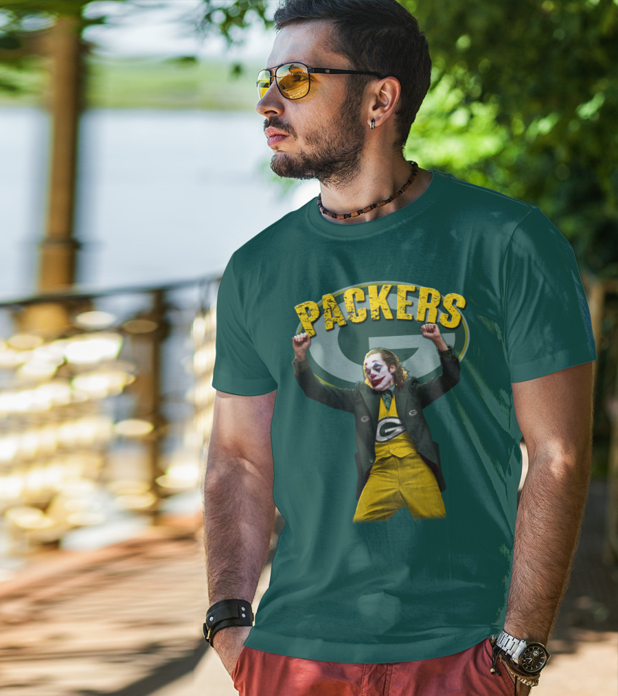 Packers Joker Fusion With Green Bay T-Shirt