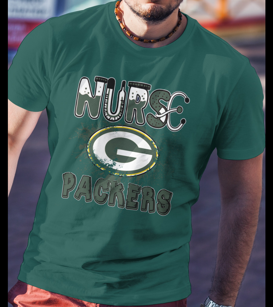 Nurse Green Bay Packers T-Shirt